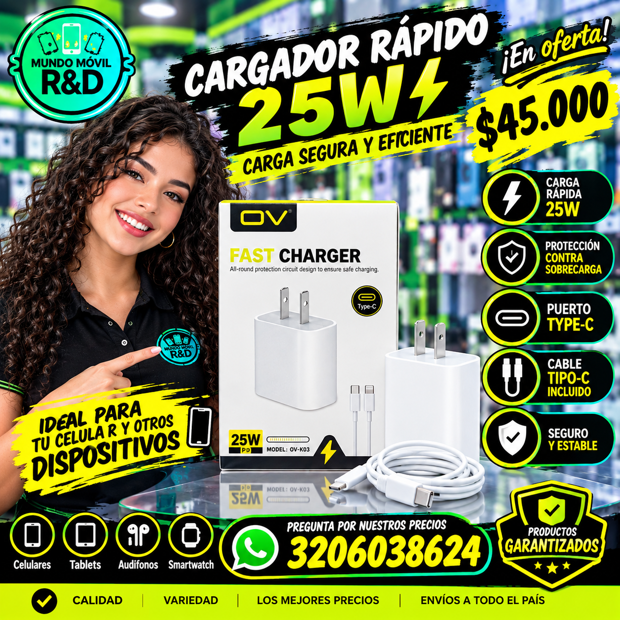 Cargador Iphone